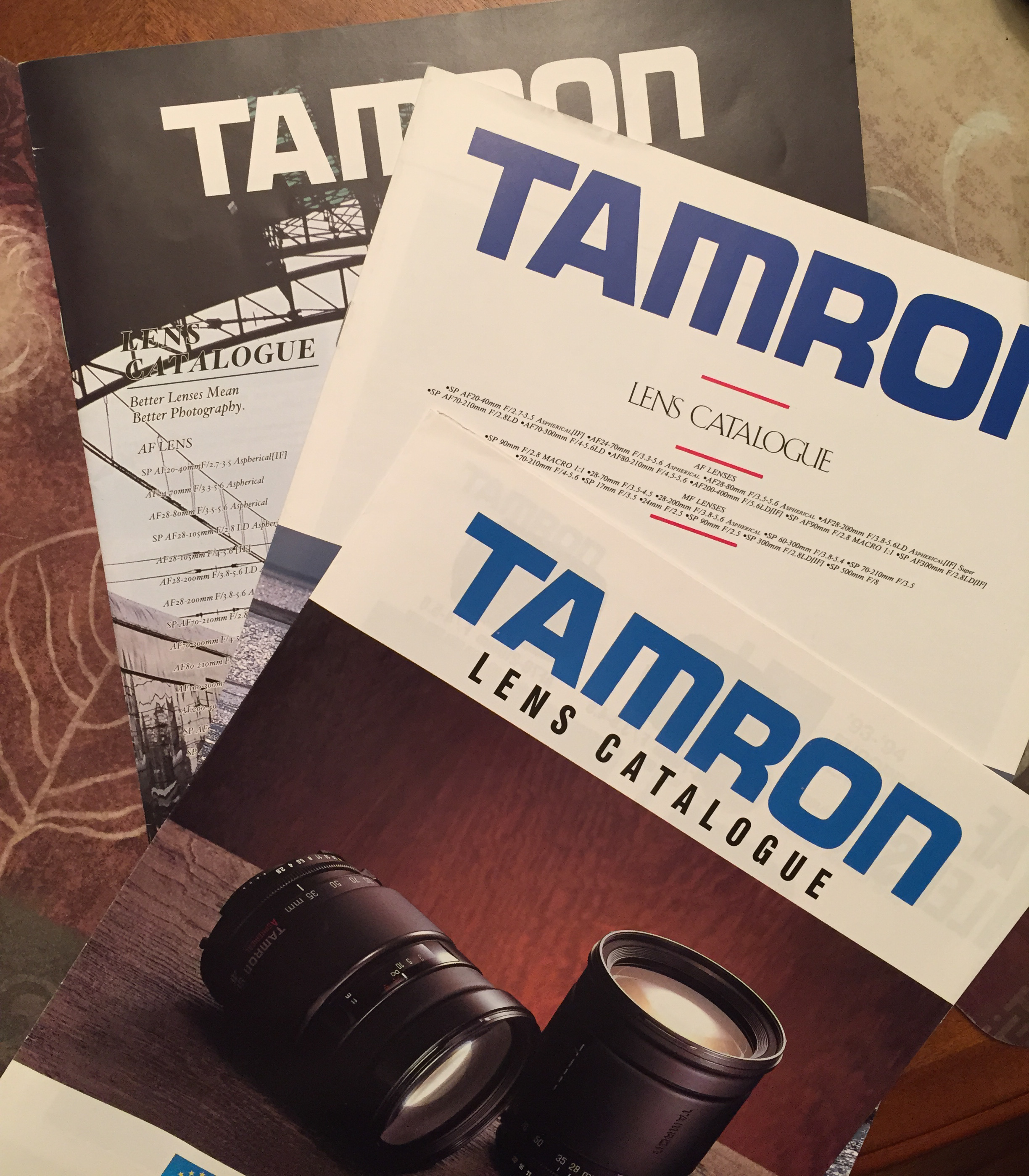 catalogue tamron